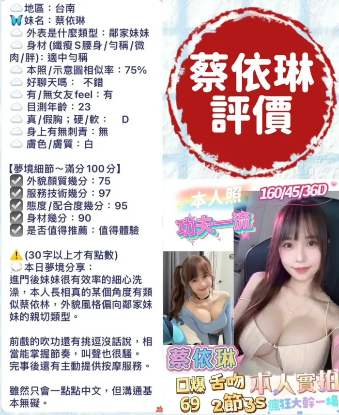 台南定點茶-蔡依琳